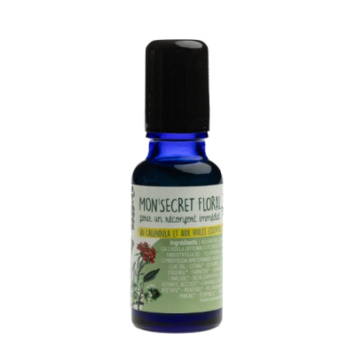 Mon secret floral - Roll-on bio aux huiles essentielles