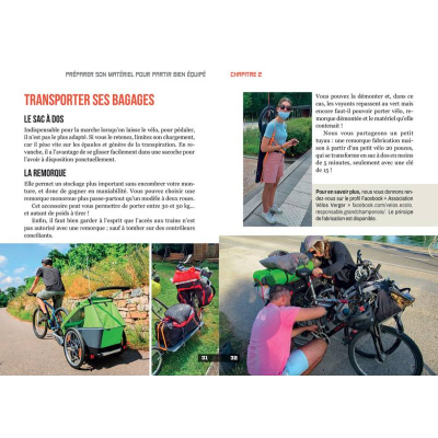 Le petit guide pratique Chamina du voyage à vélo en famille
