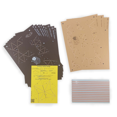 Origami Hérisson 3D en papier, DIY