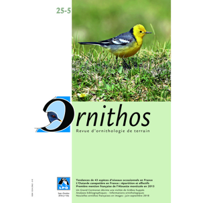 Ornithos N°25/5, Septembre-Octobre 2018