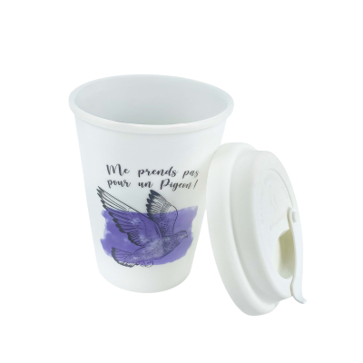 Mug nomade LPO - Me prends pas pour un pigeon !