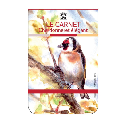 Carnet LPO - Chardonneret