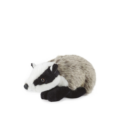 Peluche blaireau 19 cm
