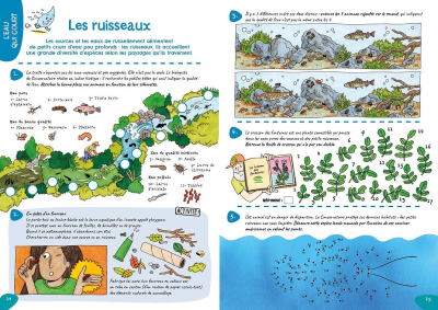 Mon cahier de jeux au fil de l'eau