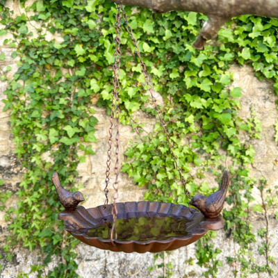 Bain d'oiseau à suspendre