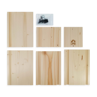 Kit nichoir LPO Nordique semi-ouvert