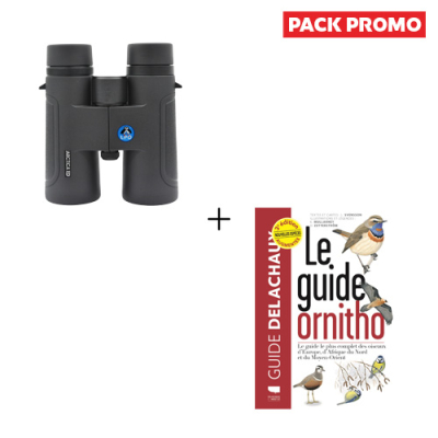 Jumelles LPO Arctica ED 8x42 + Le guide Ornitho 