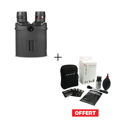 Jumelles Kite APC stabilisée 12x42 + Kit de nettoyage Kite offert