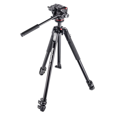 Kit trépied Manfrotto MT190X3 + rotule XPRO