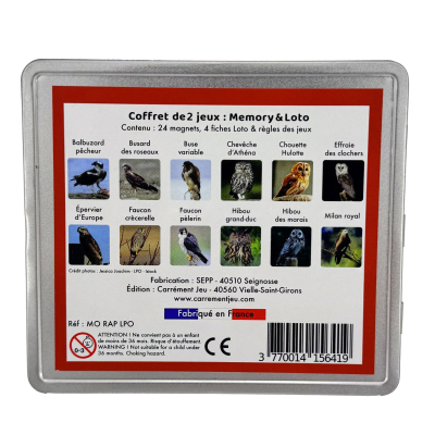 Memolo XL - 12 Rapaces