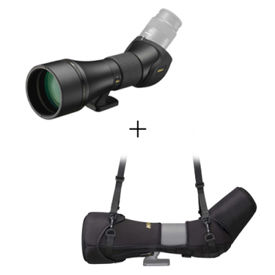 Longue-vue Nikon Monarch 82 ED-A  + housse de terrain offerte