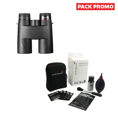 Jumelles Kite Lynx HD+ 10x42 + Kit de nettoyage Kite offert