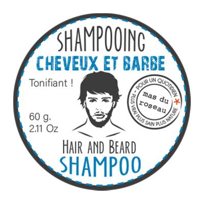 Shampoing solide cheveux et barbe - 60g