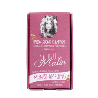 Savon bio corps et cheveux secs 100g