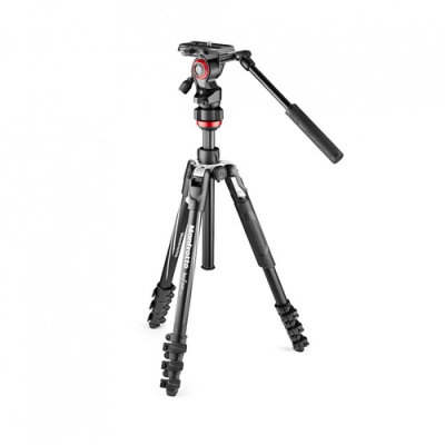 Kit trépied Manfrotto Befree Live Alu + rotule vidéo
