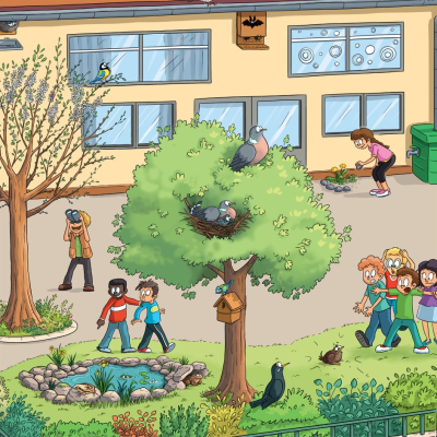 La Frise des Saisons – La Nature à l’École