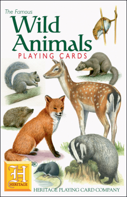 Jeu de 54 cartes animaux de la Nature
