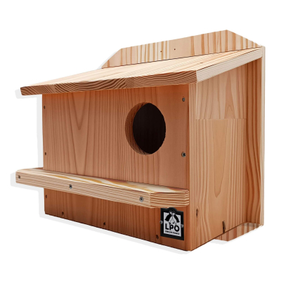 Gîte à écureuil LPO double entrée