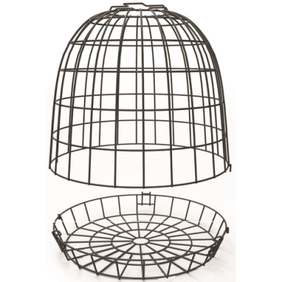 Cage de protection pour mangeoires silos