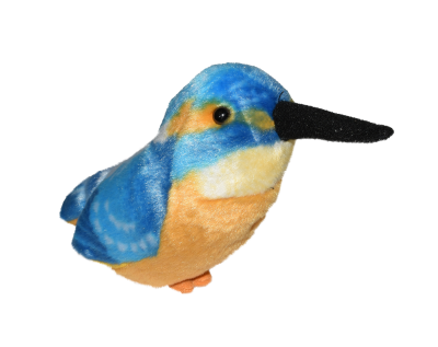 Peluche sonore Martin pêcheur