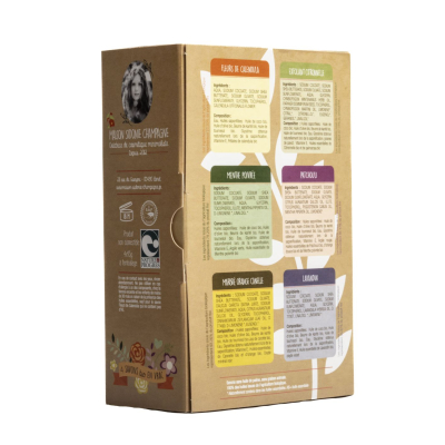 Coffret de 4 savons bio 100g