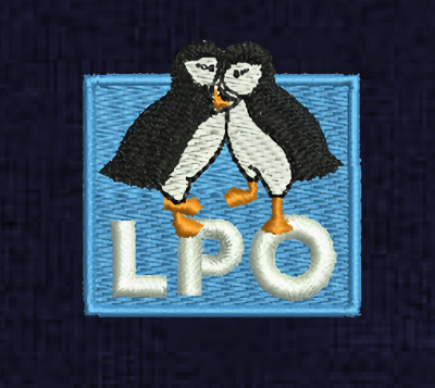 Sweat capuche LPO bleu marine XXL