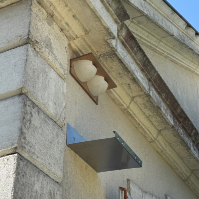 Dispositif anti-salissures LPO pour nids hirondelles