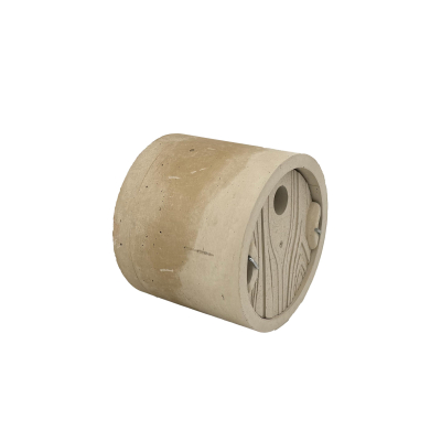 Nichoir cylindrique à encastrer 32mm pour mésanges