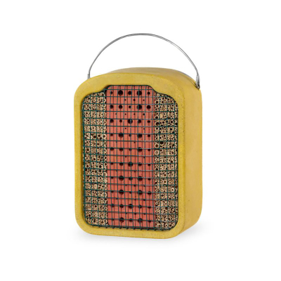 Ruche à insectes Schwegler en terre et roseau