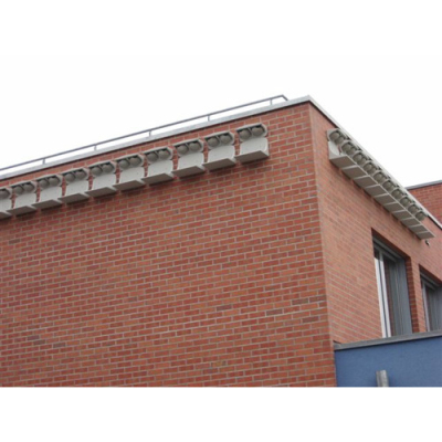 Nid de façade pour Hirondelle de fenêtre