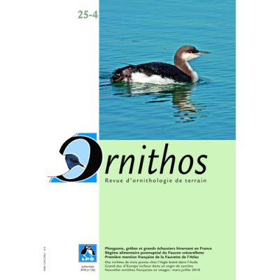 Ornithos N°25/4, Juillet-Août 2018