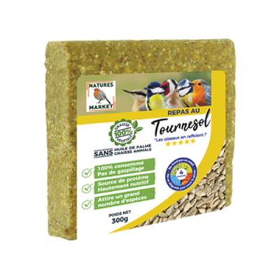 Pain de graisse tournesol - 300g