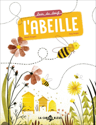 Suis du doigt l'abeille