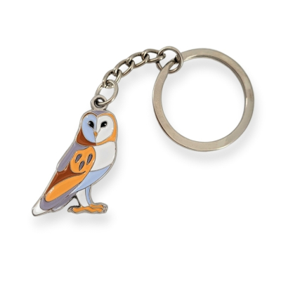 Porte-clés LPO - Chouette Effraie