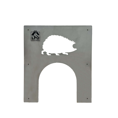 Plaque passage LPO pour hérisson