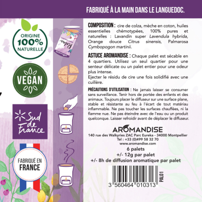 Palets fondants Relax