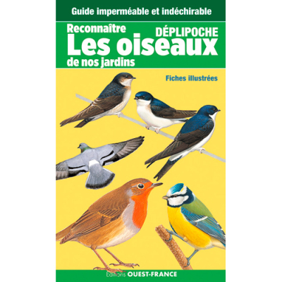 Déplipoche Reconnaître les oiseaux des jardins