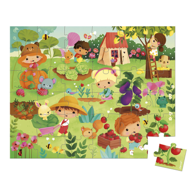 Puzzle 36 pièces - Mon Jardin Potager