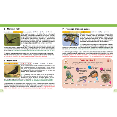 J'écoute les oiseaux des espaces verts, livre + CD