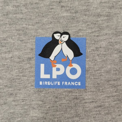 Tee shirt LPO gris XL