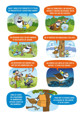 Kit LPO Junior Les oiseaux des jardins