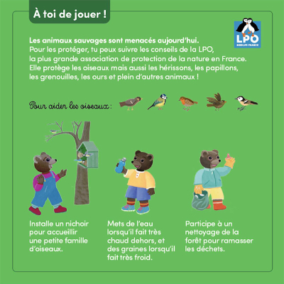 Petit Ours Brun se promène en forêt