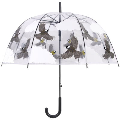 Parapluie transparent Mésanges en vol