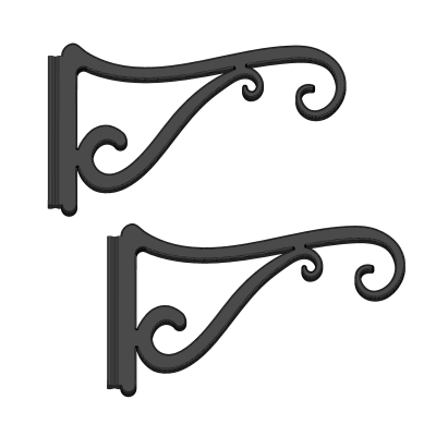 Lot de 2 supports pour Station de nourrissage LPO