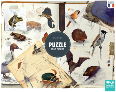 Puzzle Biotope Zones humides 1000 pièces