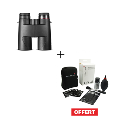 Jumelles Kite Lynx HD+ 10x42 + Kit de nettoyage Kite offert