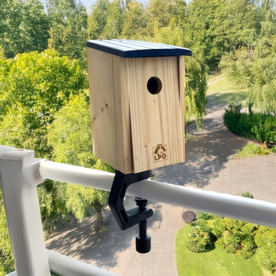 Accroche multifonction LPO pour balcon - Gris