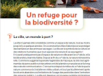 Où se cache la biodiversité en ville