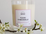 Bougie artisanale - Fleurs d'hirondelle (180g)