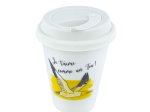 Mug nomade LPO - Je t'aime comme un fou !